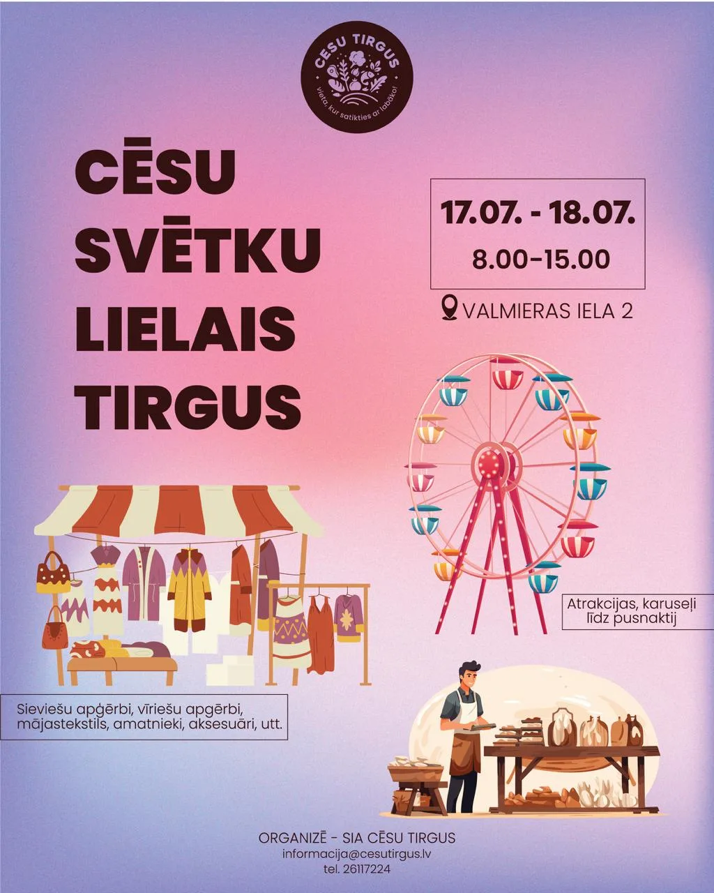 CĒSU SVĒTKU LIELAIS TIRGUS