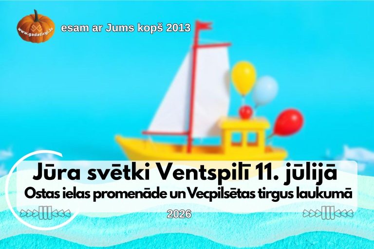 JŪRAS SVĒTKI VENTSPILĪ 2026