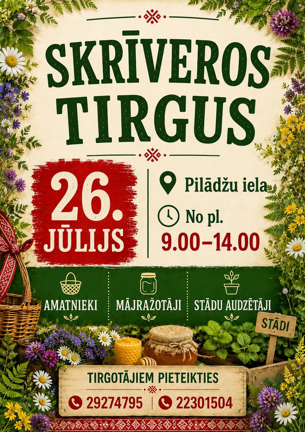 Skriver tirgus