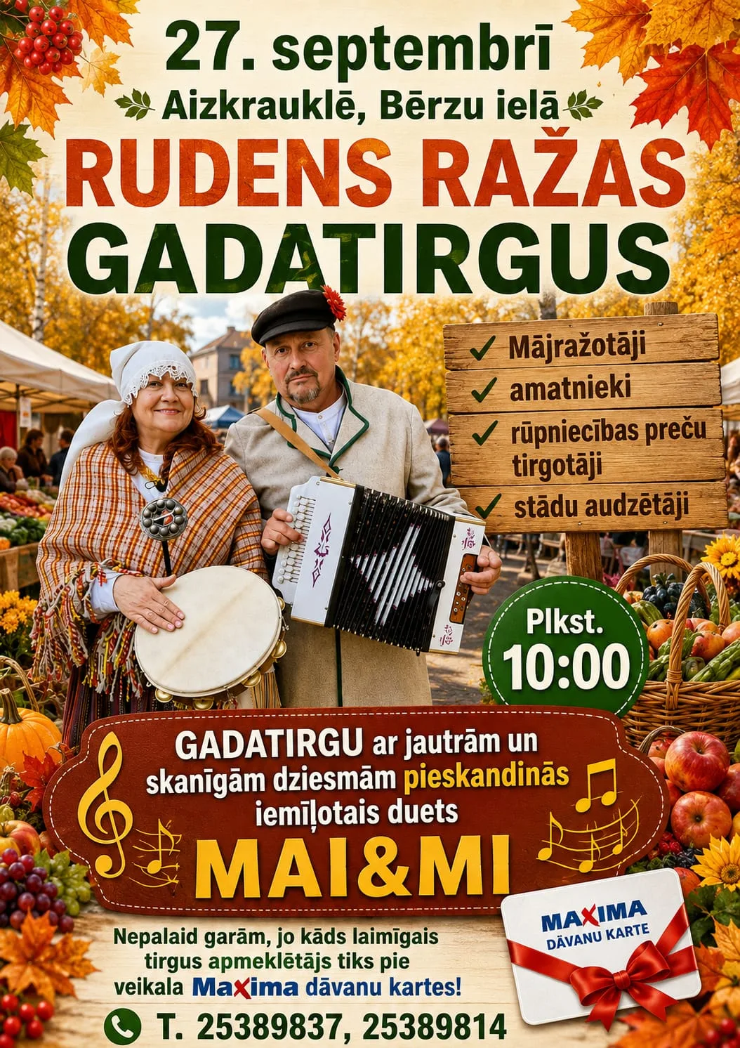 Tirgus Aizkrauklē
