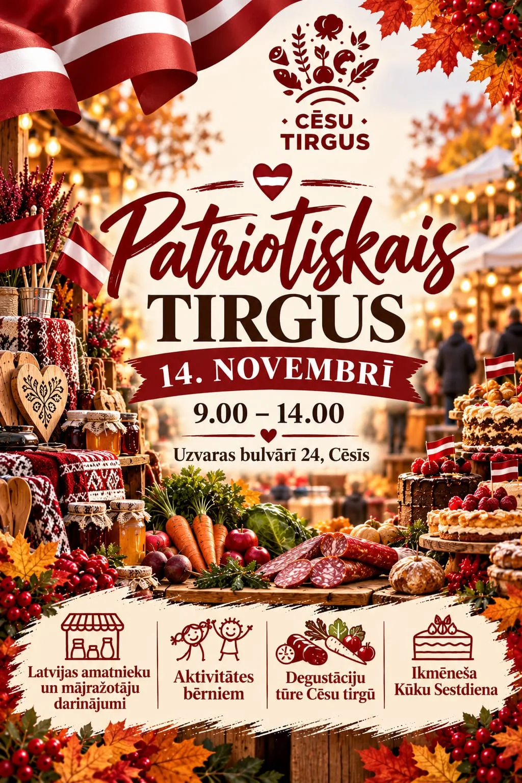 PATRIOTISKAIS TIRGUS CĒSU TIRGŪ
